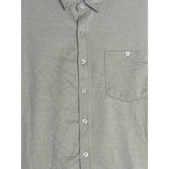 Thomas Sterling L/S Button Down Stretch Knit Shirt Mens Large - Picture 2 of 6